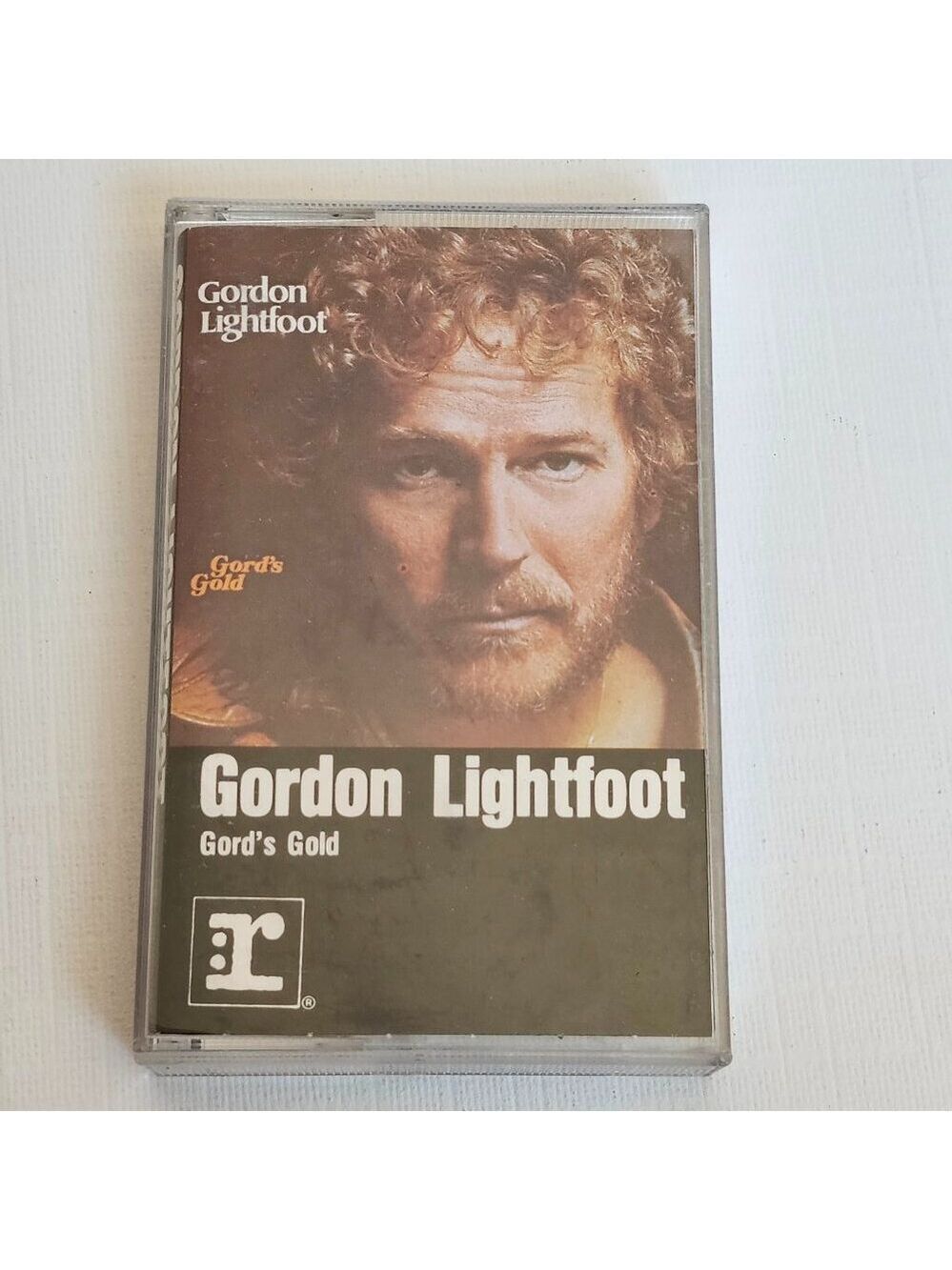 VINTAGE Gordon Lightfoot Gord's Gold Cassette Tape Clear Cassette 1975 ICON